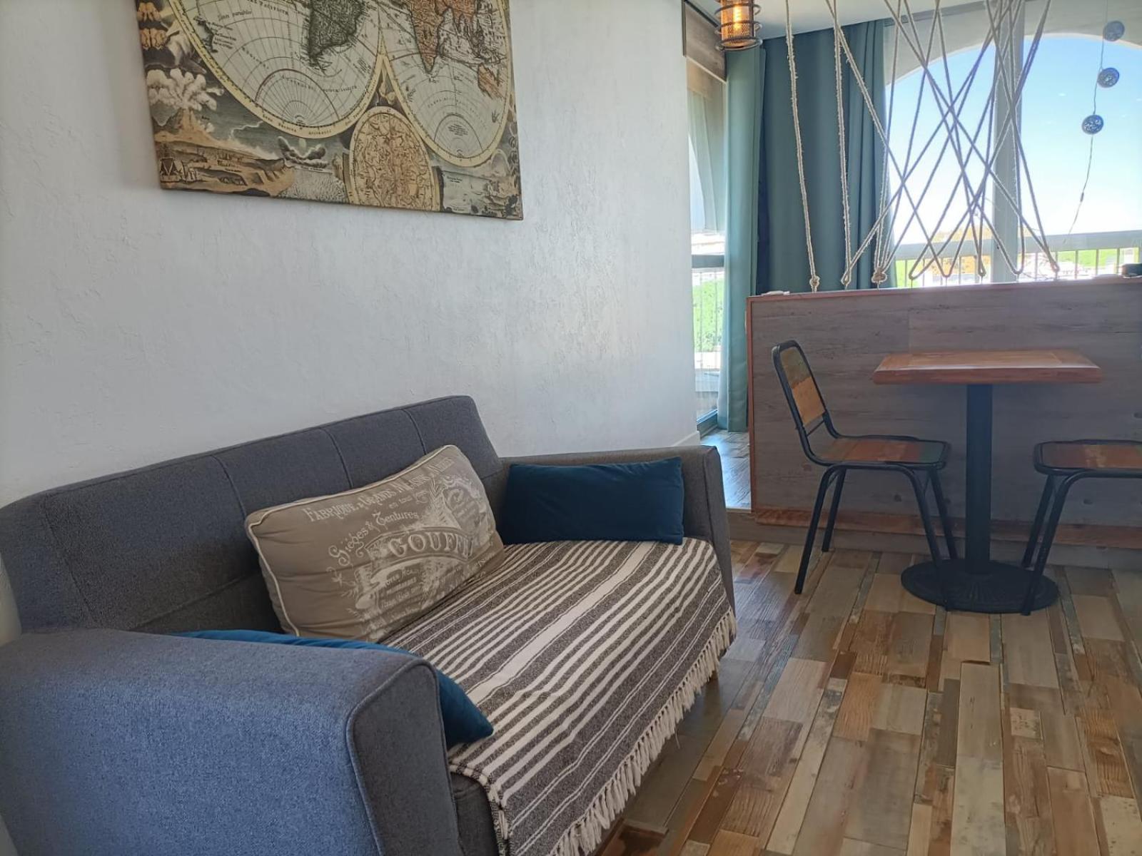 Le Semaphore - Studio Climatise, Grande Terrasse Vue Mer - Parking, Wifi La Grande Motte Bagian luar foto